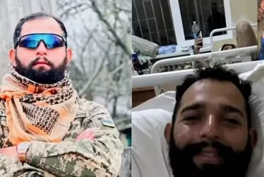 
				Soldado maranhense tem perna amputada ao pisar em mina na guerra da Ucrânia
			
			