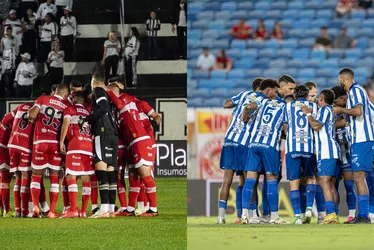 
				CSA e CRB vivem má-fase na luta pelo acesso: 'Time que quer subir não tropeça em jogo fácil'
			
			
