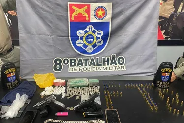 
			
				Troca de tiros em Rio Largo termina com homem morto e arsenal apreendido pela PM
			
			