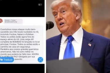 
			
				Trump anuncia ataque a três instalações nucleares do Irã
			
			