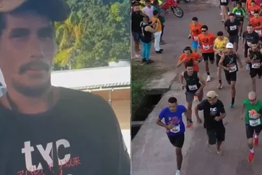 VÍDEO: embriagado, homem completa corrida de 8 km e ganha medalha

			