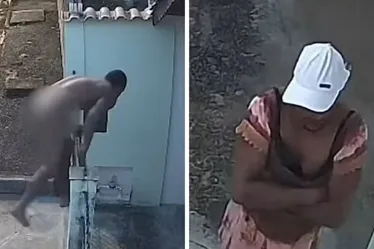 
			
				VÍDEO mostra homem pelado invadindo casa e fugindo com vestido que furtou do varal
			
			