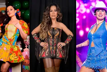 
				Veja os looks juninos das famosas para curtir o São João 2025
			
			