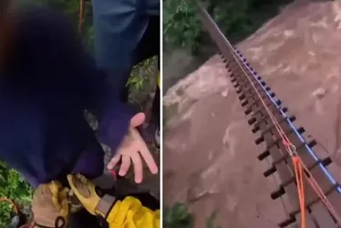 
			
				Vídeo: crianças são resgatadas de área de risco atingida por chuva
			
			