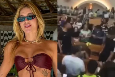 
				Virginia Fonseca é cercada por multidão dentro de igreja e cena choca
			
			