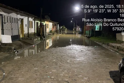 
				Defesa Civil mantém monitoramento após transbordo de rio em São Luís do Quitunde
			
			