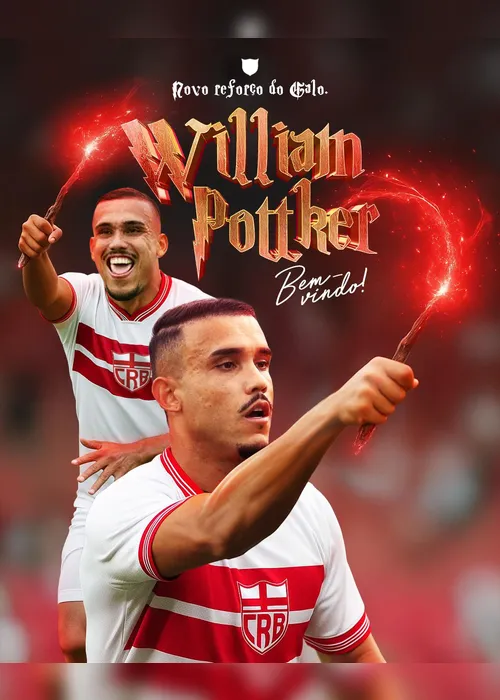 
			
				Atacante William Pottker é mais um reforço anunciado pelo CRB
			
			