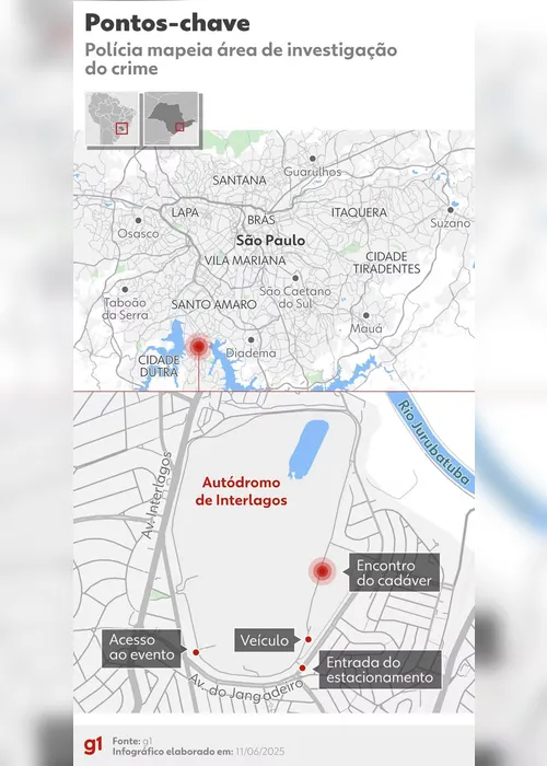 
			
				Autódromo de Interlagos
Empresário achado em buraco teve morte violenta por asfixia, diz laudo
			
			