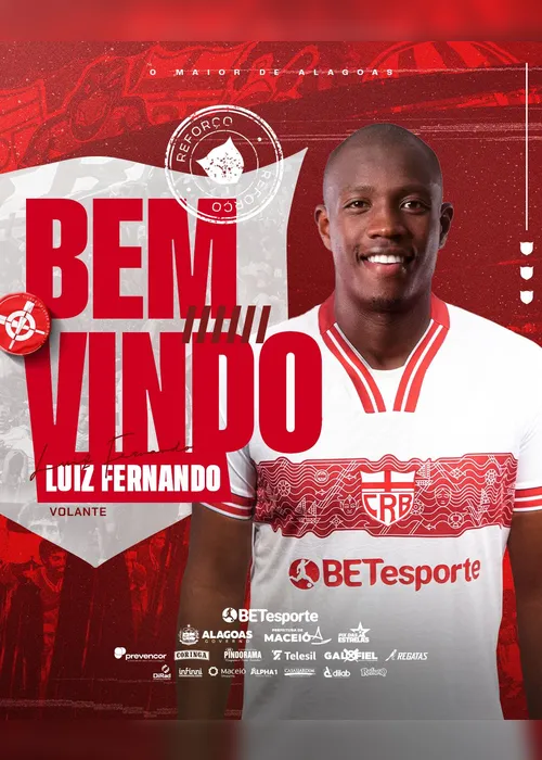 
				CRB anuncia a contratação de Luiz Fernando, meio-campista que estava fora do País
			
			