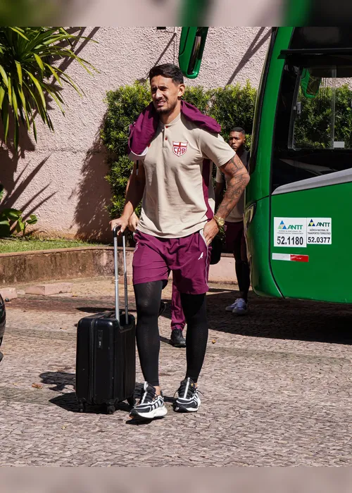 
				CRB chega a Goiânia para a partida contra o Atlético-GO

			