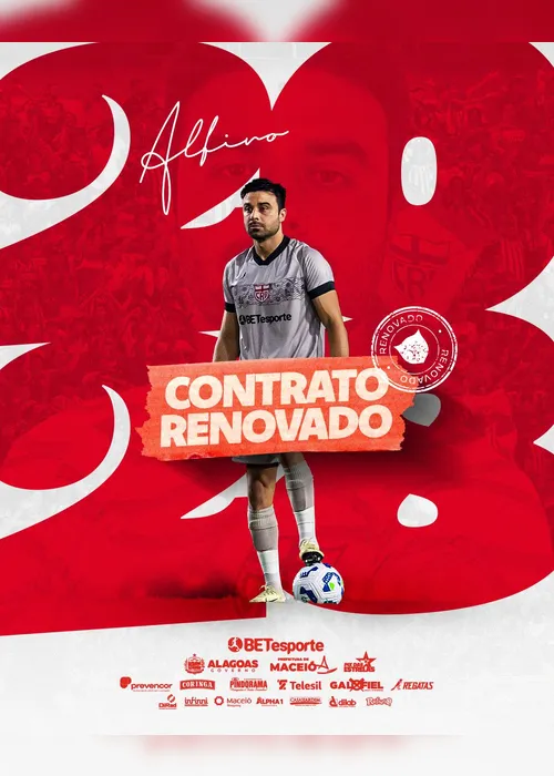 
				CRB renova o contrato do goleiro matheus Albino até o final de 2028
			
			