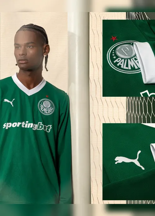 
			
				Palmeiras lança camisas de manga longa da temporada 2025; veja imagens
			
			
