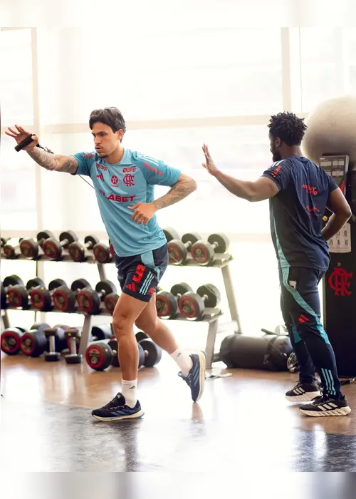 
				Pedro não treina com o elenco e está fora de Flamengo x São Paulo
			
			