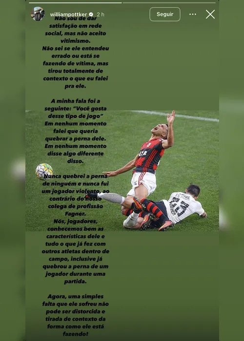 
				Pottker dispara após confusão com Fagner na Copa do BR: "Nunca quebrei a perna de ninguém"
			
			
