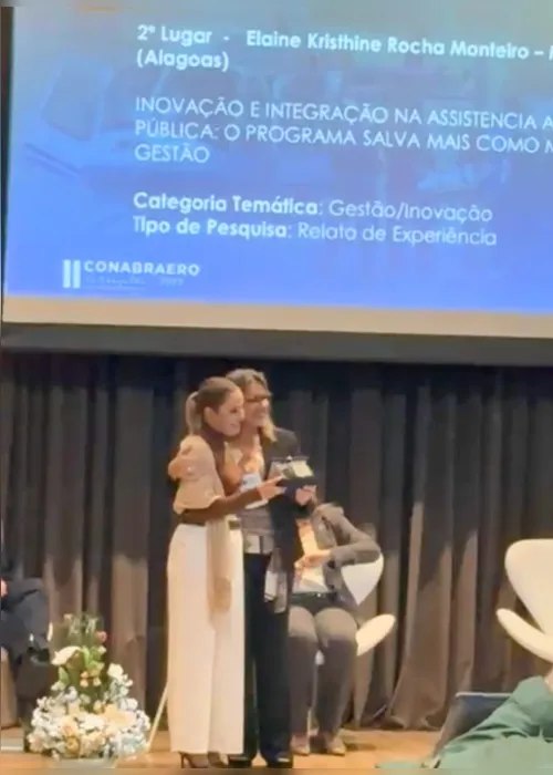 
				Programa Salva Mais, implantado pelo governador Paulo Dantas, conquista prêmio nacional com experiência exitosa em gestão e inovação
			
			
