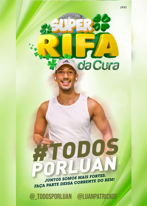 
				Rifa solidária mobiliza redes sociais por jovem alagoano com câncer
			
			