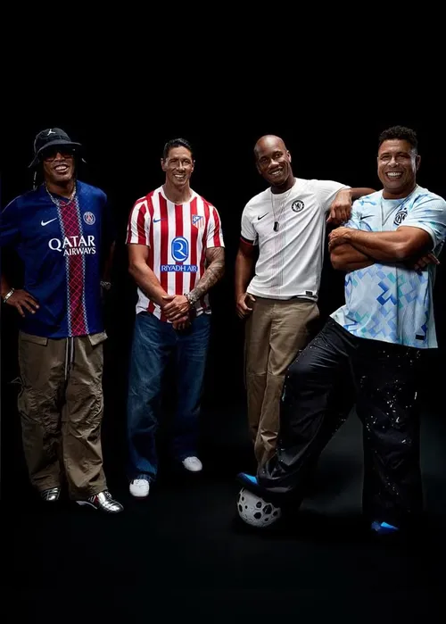 
			
				Ronaldinho, Fernando Torres, Fenômeno e Drogba se unem em lançamento
			
			