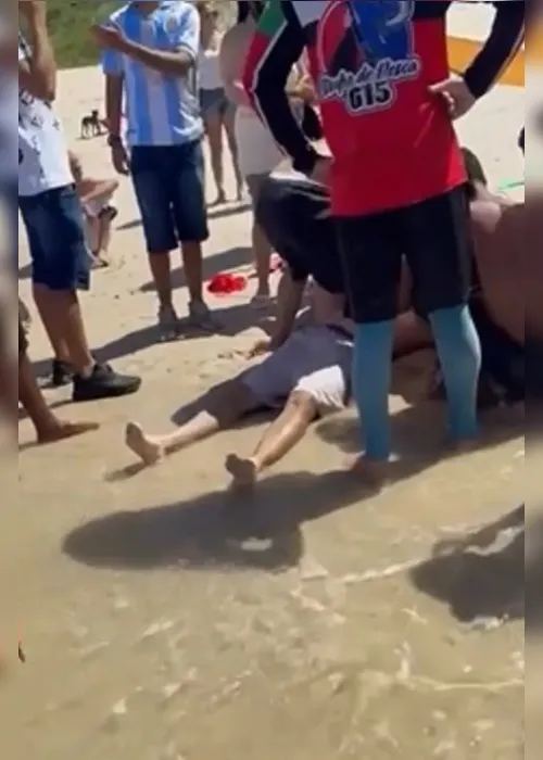 
				Turista que morreu afogado no litoral sul tentava salvar familiares
			
			