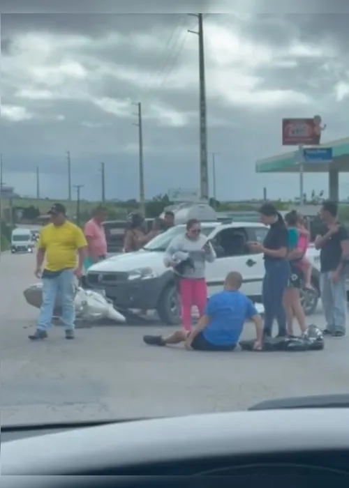 
				Vídeo: colisão entre motocicleta e carro deixa um ferido em Arapiraca
			
			