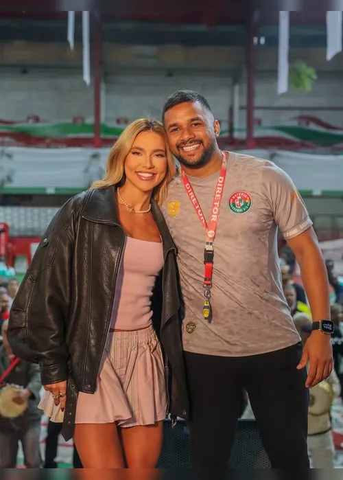 
				Virginia Fonseca marca presença em primeiro ensaio da bateria da Grande Rio
			
			