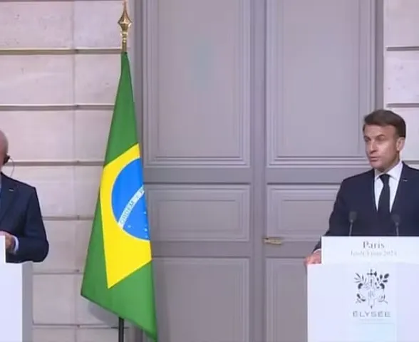 'Abra seu coração para o acordo com o Mercosul', diz Lula a Macron