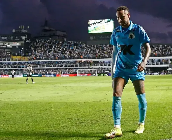 Após apresentar quadro viral, Neymar, do Santos, é diagnosticado com Covid-19