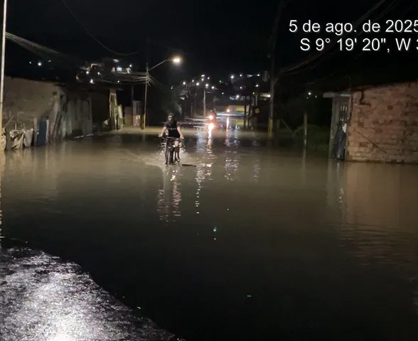 Defesa Civil mantém monitoramento após transbordo de rio em São Luís do Quitunde