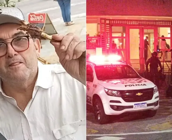 Idoso é morto após ameaçar filhas, atirar no quarto dos netos e trocar tiros com a PM