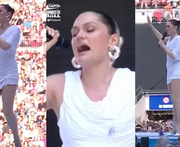 Jessie J se entrega em último show antes de cirurgia contra o câncer de mama