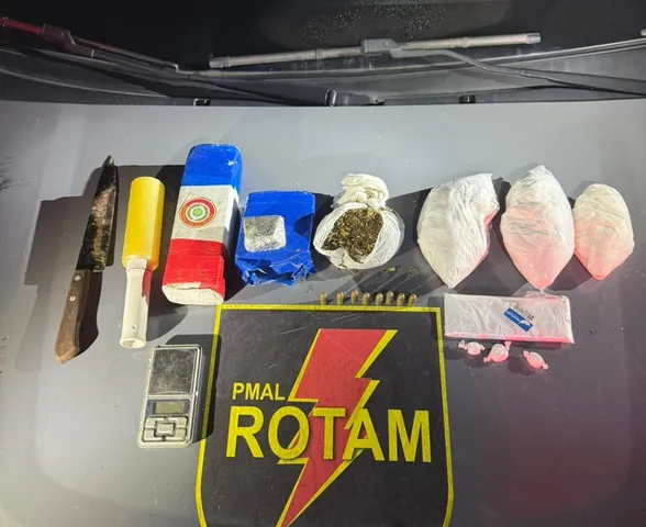 PM desmantela depósito de drogas e prende suspeito no Farol