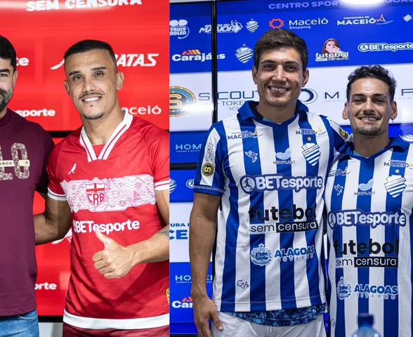 Veja como cada time alagoano se comportou na janela de transferências de junho!