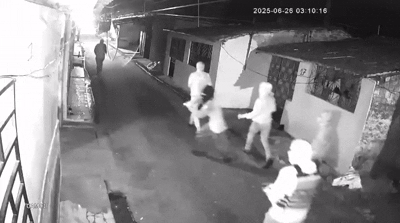 Assista momento em que grupo encapuzado invade casa e mata suspeito de tráfico