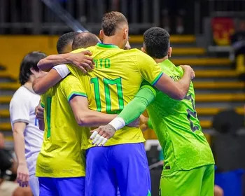 Brasil atropela Paraguai e vai à final da Copa das Nações de Futsal