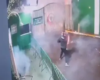 CT do Palmeiras é vandalizado com bombas e rojões em madrugada