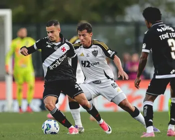Em jogo movimentado, Vasco e Atlético-MG empatam pelo Brasileirão