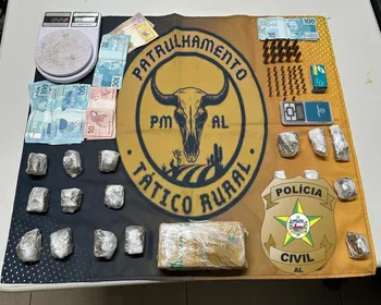 Mulher é presa com drogas e munições durante operação em Palmeira dos Índios