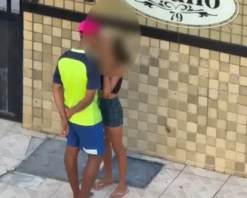 ROTAM prende homem em flagrante por violência contra mulher e porte de arma branca