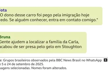 
				Brasileiros usam WhatsApp e drones contra cerco de Trump a imigrantes
			
			