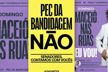 
				Mobilização cresce contra PEC da Blindagem e ganha força em Alagoas

			