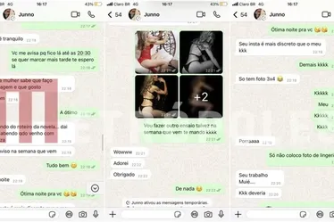 
				Veja troca de mensagens “picantes” entre Junno Andrade e massagista
			
			