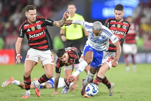 
				Em duelo na parte de cima da tabela, Flamengo e Cruzeiro empatam no Maracanã
			
			