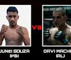 Davi Machida representa Alagoas contra paraibano Junei Souza no Coliseu Extreme Fight imagem