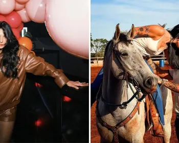 Ana Castela faz 22 anos, ganha festa e declaração de Zé Felipe: "Amo você"