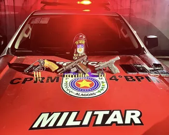 Quatro integrantes do Comando Vermelho são presos em Maceió após denúncia de tiros