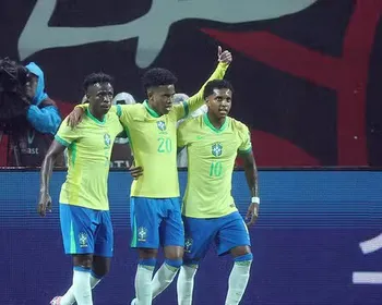Seleção brasileira dá show e goleia a Coreia do Sul por 5 a 0