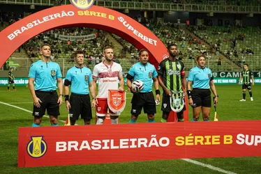  CRB sai na frente, mas leva o empate do América-MG, pela Série B: 1 a 1 