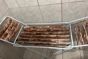 
				Polícia acha dinheiro 'secando' em varal durante ação contra lavagem
			
			