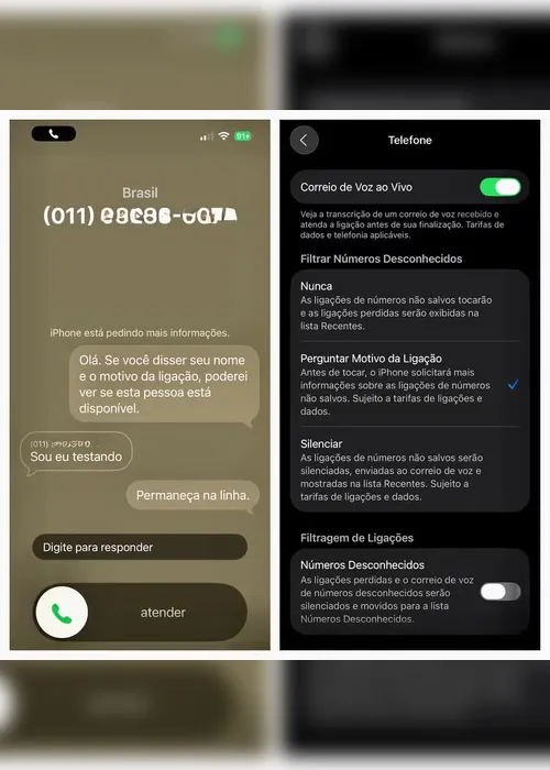 
				📵 Como atender ligações sem precisar falar no celular; veja passo a passo
			
			
