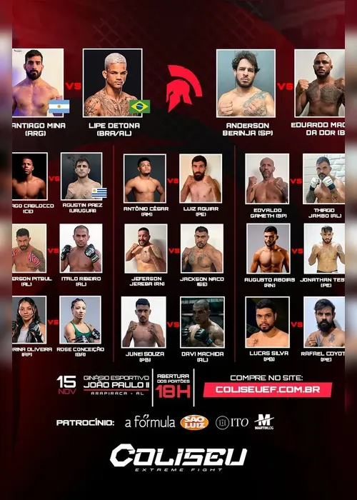 
				Coliseu Extreme Fight começa a ser montado em Arapiraca
			
			