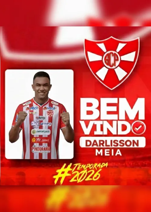 
				Formado na base do CRB, meia Darlisson retorna para quarta passagem no Penedense
			
			